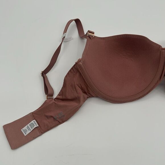 Aerie Bra Womens 36D Balconette Rose Pink Underwire - Picture 6 of 12